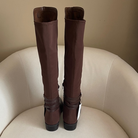 NEW Vince Camuto "Pauletta" Tall Shaft Boots in a brown/chocolate colorway - Picture 5 of 15